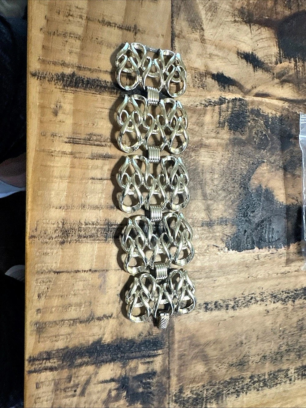 Silver-Tone Linked Chain Bracelet Like New
